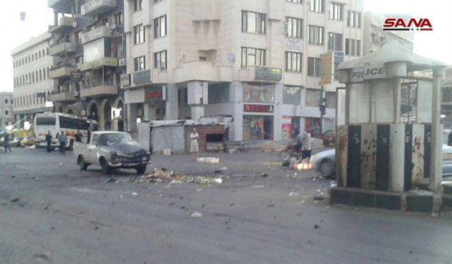 وقوع چند انفجار انتحاری در شهر سویدا سوریه/چندین نفر کشته و زخمی شدند+تصاویر