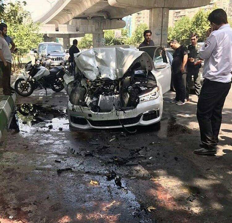 تصادف خونین در بزرگراه شهید بابایی/ 3 کارگر شهرداری قربانی مستی راننده پژو 206 + عکس