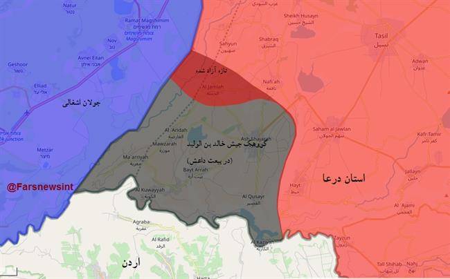 پیشروی ارتش سوریه در شمال غربی درعا +تصاویر