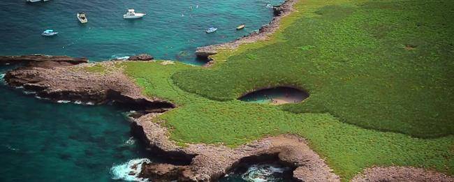 جزایر ماریتا (marieta island)، ساحل پنهان