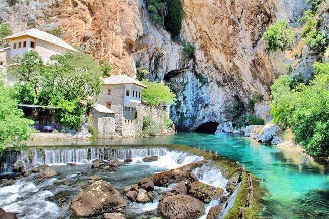 بلاگجی (blagaj) در بوسنی و هرزگوین