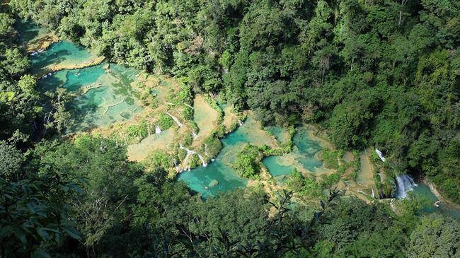 سموک چمپی (semuc champey) در گواتمالا