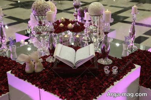سفره عقد زیبا و شیک کریستالی