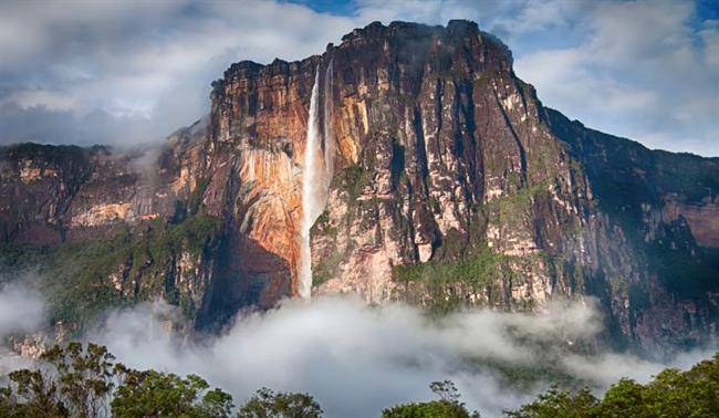 آبشار آنجل در ونزوئلا (angel falls in venezuela)