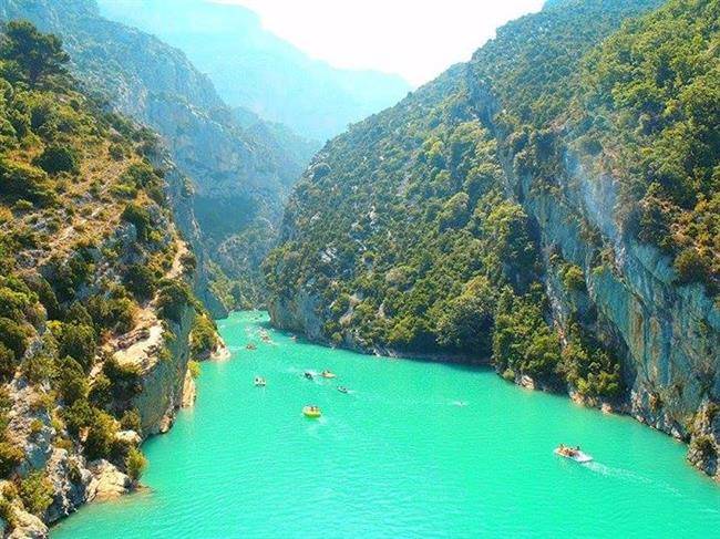 تنگه وردون در فرانسه (verdon gorge in france)