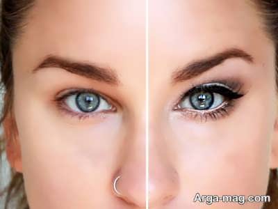 مدل آرایش چشم ریز