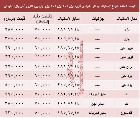 لاستیک ایرانی