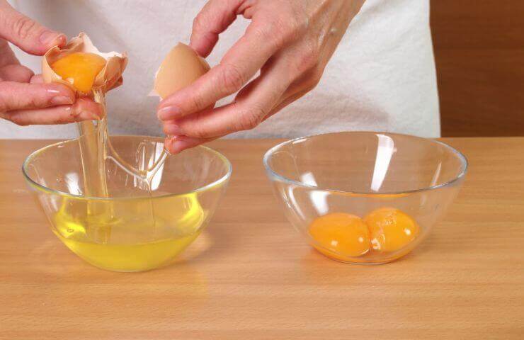 زرده تخم مرغ برای مو