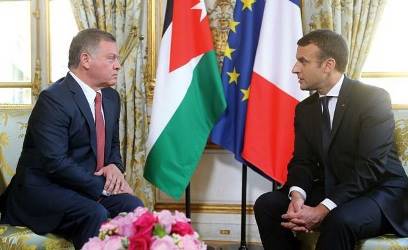 مکرون و پادشاه اردن درباره سوریه به گفتگوی تلفنی پرداختند