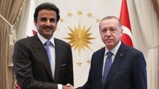 اردوغان از امیر قطر به خاطر حمایت از ترکیه تشکر کرد