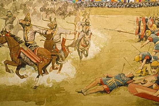 گزارش افسران رومی درباره شکستشان از ایران