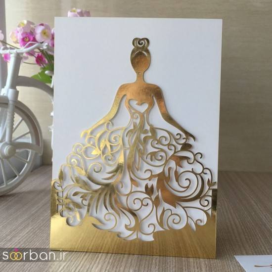 کارت عروسی ؛ جدیدترین مدل های کارت عروسی لوکس و خاص -6