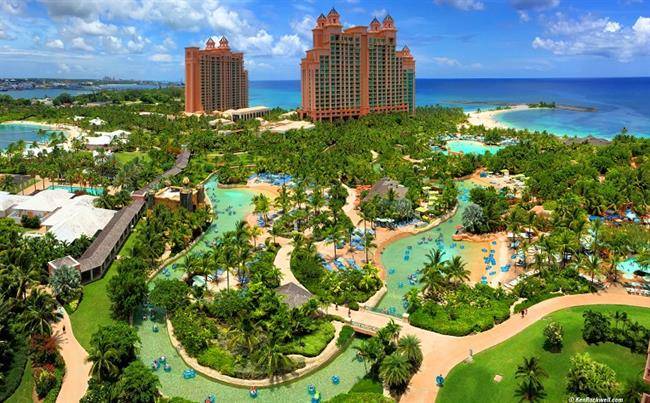 مرکز تفریحی Atlantis Paradise Island Resort، باهاما Bahamas