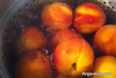 تهیه لواشک هلو