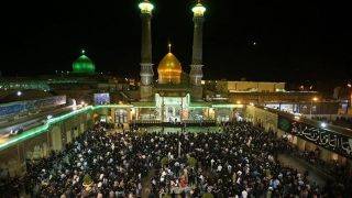 مراسم مسلمیه در حرم حضرت عبدالعظیم(ع) برگزار شد