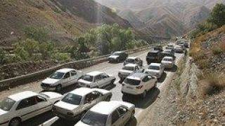 ترافیک نیمه‌سنگین در محور تهران-آمل