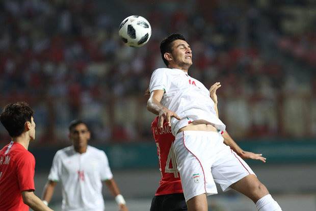 شکست تیم فوتبال امید ایران برابر کره جنوبی در نیمه اول