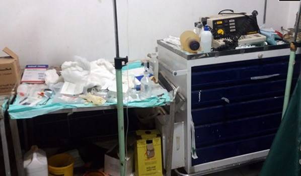 کشف بیمارستان صحرایی مجهز متعلق به تروریست‌ها در جنوب سوریه