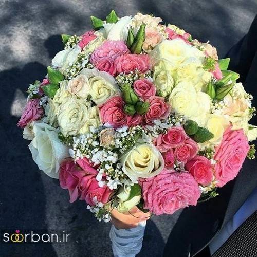 دسته گل عروس جدید ایرانی 96 خوشگل