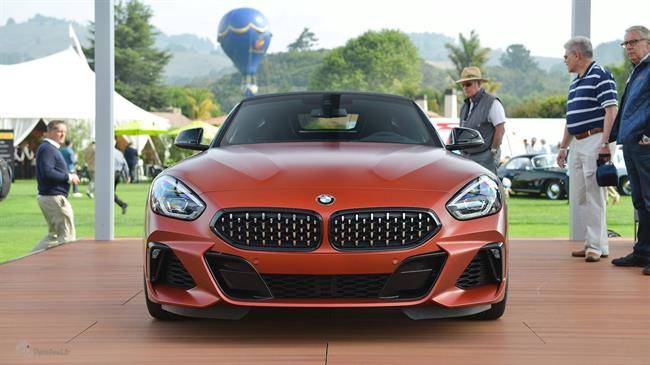 رونمایی نسل جدید ب ام و Z4 ب ام و Z4 2019 ب ام و Z4 جدید ب ام و Z4 2019 رودستر Z4 جدید نسل جدید ب ام و زد4 به یک پیشرانهٔ 3لیتری شش سیلندر خطی با 340 اسب بخار قدرت است که میتواند خودرو را ظرف 4.4ثانیه از صفر به سرعت 96 کیلومتر در ساعت برساند. این مدل همچنین به سیستم ترمز M. Sport، تعلیق اسپرت با کنترل الکترونیکی کمکفنرها و دیفرانسیل M. Sport هم مجهز شده است. در ضمن یکی از ویژگیهای برجستهٔ نسل جدید Z4 نیز توزیع وزن 50 به 50 آن است.