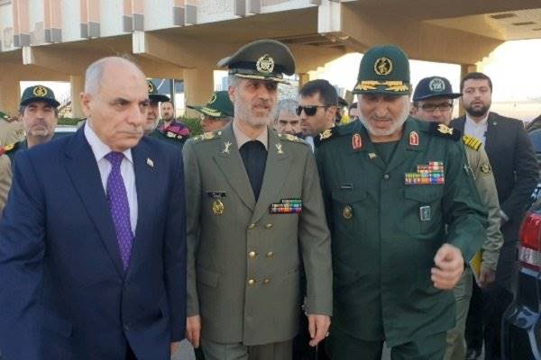وزیر دفاع جمهوری اسلامی ایران وارد سوریه شد