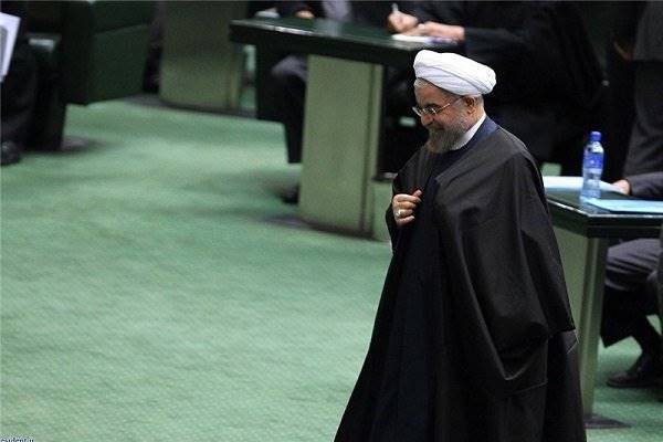 رئیس‌جمهور وارد مجلس شد