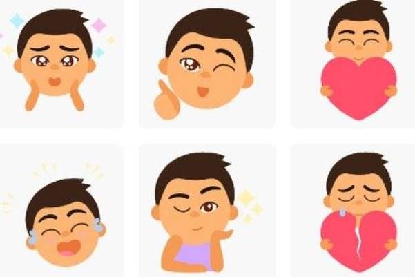 اپلیکیشن کیبورد مجازی سلفی شما را به استیکر کارتونی تبدیل می کند