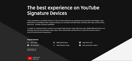 لیست بهترین موبایل برای تماشای ویدیو روی یوتیوب به انتخاب گوگل