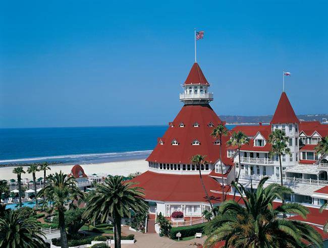 هتل Hotel del Coronado در کالیفرنیا