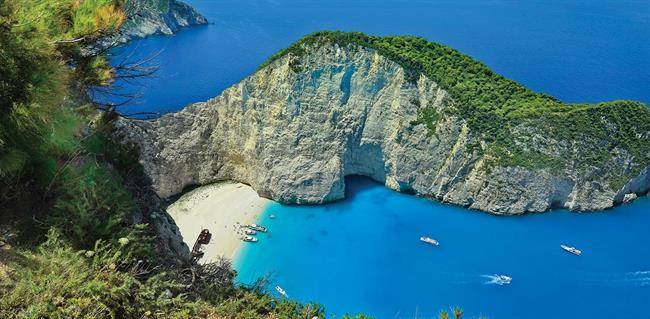 ساحل NAVAGIO در یونان