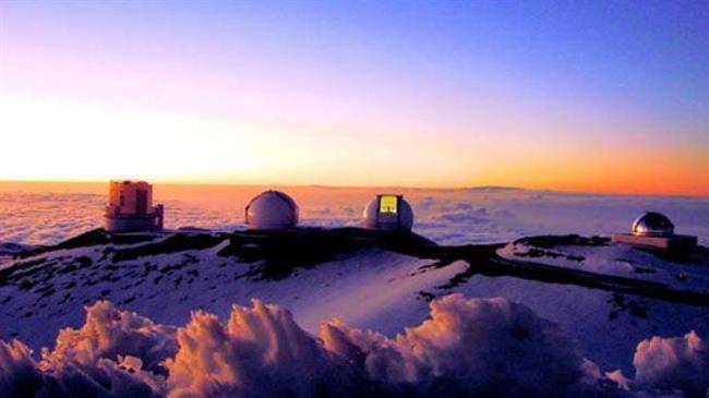 آتش فشان موئاکیا، جزایر هاوایی Mauna kea