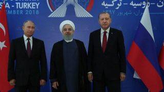 تاکید سران 3 کشور نشست تهران بر حل منازعات سوریه از طریق راهکارهای سیاسی+ جزئیات دیدارها و اظهارات روحانی، پوتین و اردوغان