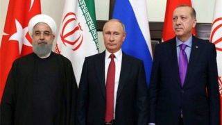 دور سوم مذاکرات سران ایران، روسیه و ترکیه درباره سوریه آغاز شد
