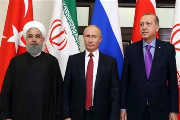 نشست سران ایران، روسیه و ترکیه آغاز شد