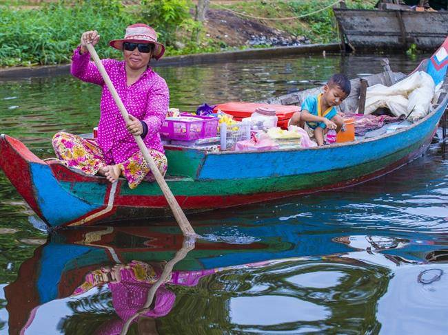 دریاچه Tonlé Sap, Siem Reap