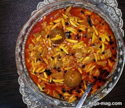 طرز تهیه خورش خلال