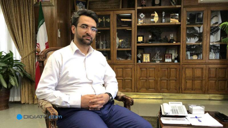 گفتگو با وزیر ارتباطات؛ آذری جهرمی به سه پرسش مهم دیجیاتو پاسخ داد