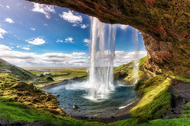 آبشار Seljalandsfoss ایسلند3