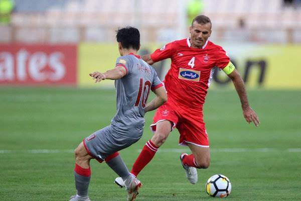 سیدجلال حسینی بهترین بازیکن دیدار پرسپولیس - الدحیل شد