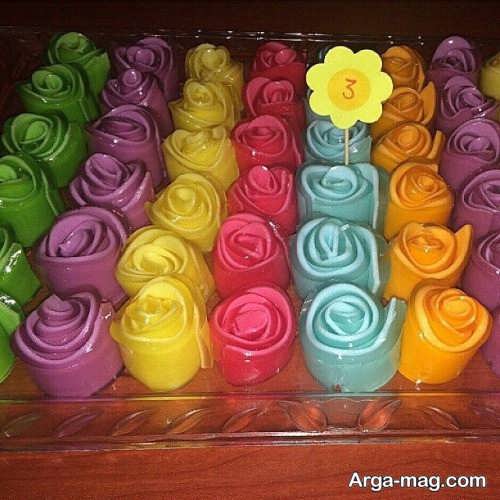طرز تهیه ژله رولی