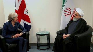 روحانی در دیدار ترزا می: تلاش مشترک برای استحکام و اجرای برجام، مهمترین موضوع در روابط امروز ایران و اروپا است