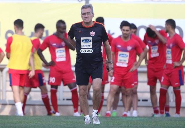 آخرین تمرین پرسپولیس در تهران برگزار شد