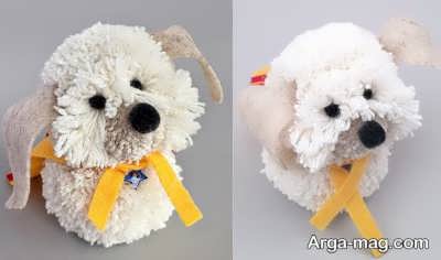 ساخت گوش عروسک سگ 