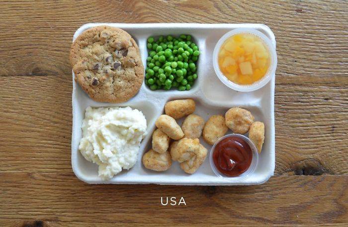 غذای دانش آموزان در هر کشور چیست؟