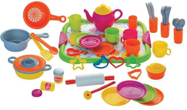 اسباب بازی نوزاد - وسایل آشپزخانه پلاستیکی