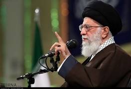 رهبر انقلاب اسلامی در اجتماع عظیم بسیجیان حضور یافتند