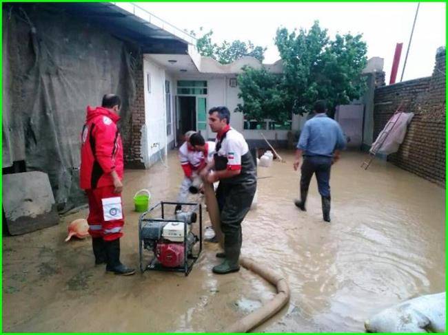 امداد رسانی به 709 نفر گرفتار در سیل استان‌های شمالی کشور