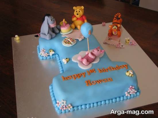 تزیین کردن کیک تولد دخترانه 