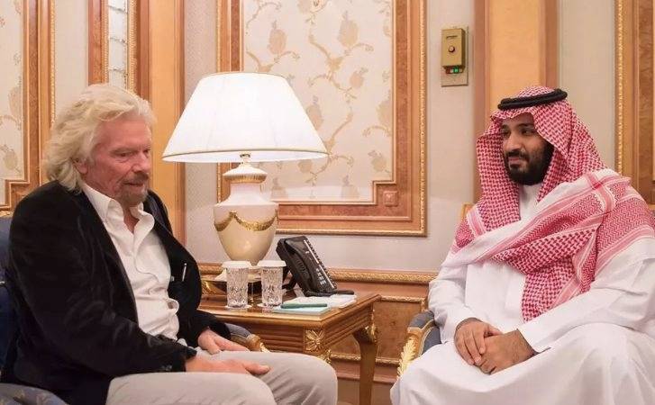 قطع همکاری ریچارد برنسون با عربستان سعودی به خاطر مرگ خاشقجی