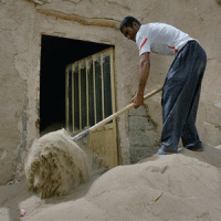 مردم سیستان حالا هم غم نان دارند و هم غم هجوم شن‌های روان